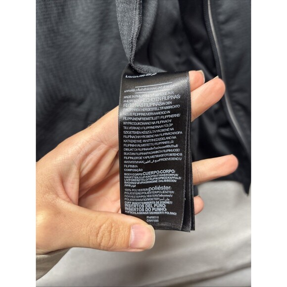 Under Armour Golf Jacket Men Large Black Full Zip Hybrid ColdGear Loose L - Picture 3 of 4